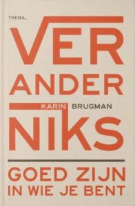 Verander niks event - voorkant boek Karin Brugman